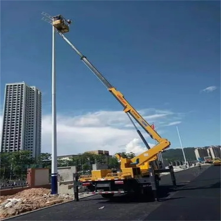 息烽维修路灯的曲臂升降车出租